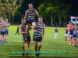 Nick Delvins 400 Games for Walkerville Football Club